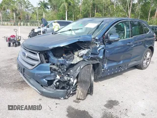 2018 Ford Edge Titanium with VIN 2FMPK4K82JBB35110, listed as a IAAI auction lot 41727507 with 83,644 mi miles. Bid and sale history available at carsss.com. Image 17.