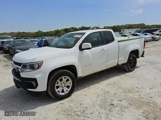 2022 Chevrolet Colorado 4WD LT with VIN 1GCHTCEA9N1115792, listed as a Copart auction lot 50754505 with 114,959 mi miles and Clean Title. Bid and sale history available at carsss.com. Image 1.