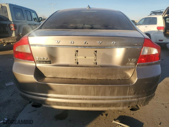 2012 Volvo S80 3.0L with VIN YV1902AH6C1152557, listed as a Copart auction lot 47287005 with 121,403 mi miles and Salvage Title. Bid and sale history available at carsss.com. Image 6.