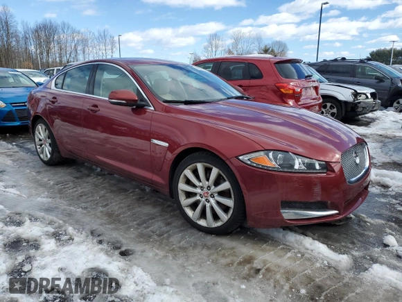 2013 Jaguar XF V6 SC with VIN SAJWJ0EF7D8S81808, listed as a Copart auction lot 44394165 with 0 mi miles and Clean Title. Bid and sale history available at carsss.com. Image 4.