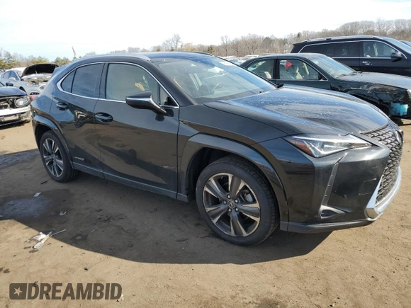 2022 Lexus UX 250h with VIN JTHP9JBH8N2057425, listed as a Copart auction lot 45984885 with 44,924 mi miles and Salvage title. Bid and sale history available at DreamBid. Image 4.