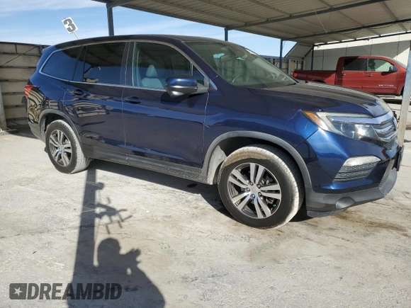 2016 Honda Pilot EX-L with VIN 5FNYF6H51GB051992, listed as a Copart auction lot 46193115 with 145,047 mi miles and Salvage Title. Bid and sale history available at DreamBid. Image 4.