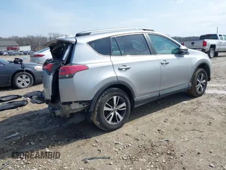 2017 Toyota RAV4 XLE with VIN 2T3WFREV6HW369874, listed as a IAAI auction lot 41901071 with 76,995 mi miles. Bid and sale history available at carsss.com. Image 4.