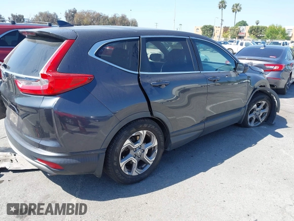 2017 Honda CR-V EX-L with VIN 7FARW1H86HE011530, listed as a IAAI auction lot 41976452 with 108,889 mi miles and . Bid and sale history available at carsss.com. Image 4.
