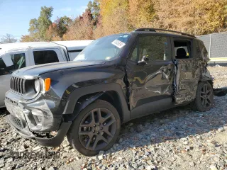2021 Jeep Renegade Latitude with VIN ZACNJDB16MPM74497, listed as a Copart auction lot 78245934 with 71,305 mi miles and Salvage Title. Bid and sale history available at carsss.com. Image 1.