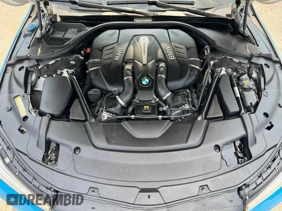 2017 BMW 7 Series 750i with VIN WBA7F0C34HGM22159, listed as a Copart auction lot 50847125 with 79,952 mi miles and Salvage title. Bid and sale history available at DreamBid. Image 14.