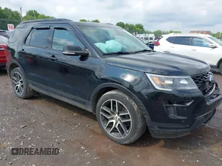 2018 Ford Explorer Sport with VIN 1FM5K8GT4JGA53237, listed as a IAAI auction lot 42422714 with 53,830 mi miles and . Bid and sale history available at DreamBid. Image 1.