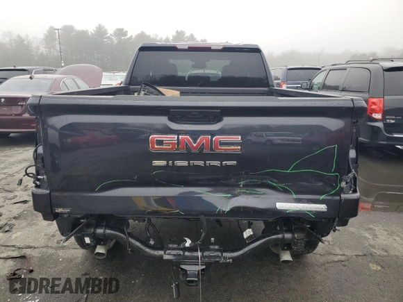 2023 GMC Sierra 1500 with VIN 1GTVUCE82PZ327869, listed as a Copart auction lot 83739534 with 10,440 mi miles and Salvage Title. Bid and sale history available at DreamBid. Image 6.