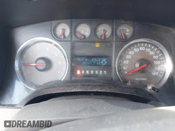 2009 Ford F-150 XL with VIN 1FTPW14V69KC72949, listed as a IAAI auction lot 41108137 with 195,965 mi miles and . Bid and sale history available at DreamBid. Image 7.