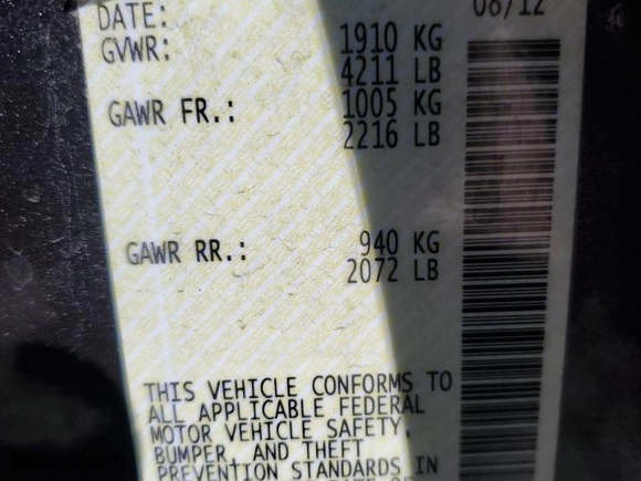 2013 Nissan Altima 2.5 S with VIN 1N4AL3AP4DN429598, listed as a Copart auction lot 48947425 with 101,427 mi miles and Salvage Title. Bid and sale history available at carsss.com. Image 12.