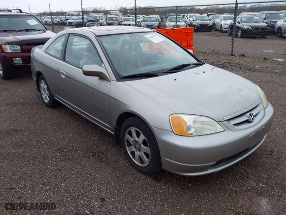 2003 Honda Civic EX with VIN 1HGEM22933L015145, listed as a IAAI auction lot 41928103 with 194,183 mi miles. Bid and sale history available at carsss.com. Image 1.