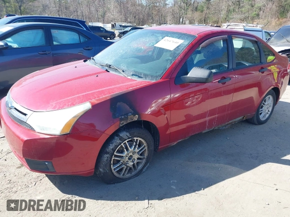 2010 Ford Focus SE with VIN 1FAHP3FN0AW140735, listed as a IAAI auction lot 42047640 with 177,768 mi miles. Bid and sale history available at carsss.com. Image 2.
