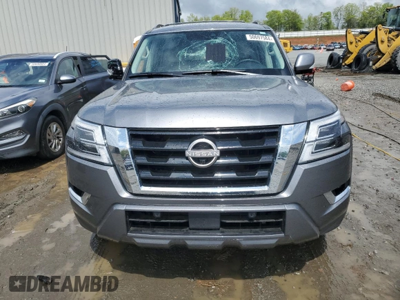 2022 Nissan Armada SL with VIN JN8AY2BD4N9678217, listed as a Copart auction lot 50697584 with 12,711 mi miles. Bid and sale history available at carsss.com. Image 5.