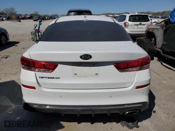 2020 Kia Optima LX with VIN 5XXGT4L34LG426831, listed as a Copart auction lot 52704855 with 88,359 mi miles and Salvage title. Bid and sale history available at DreamBid. Image 6.
