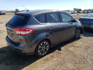 2017 Ford C-Max Energi Titanium with VIN 1FADP5FU9HL102224, listed as a Copart auction lot 59942194 with 105,052 mi miles and Salvage Title. Bid and sale history available at carsss.com. Image 3.