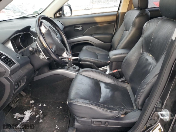 2008 Mitsubishi Outlander XLS with VIN JA4MT41X38Z020384, listed as a Copart auction lot 43821775 with 110,522 mi miles and Salvage Title. Bid and sale history available at carsss.com. Image 7.