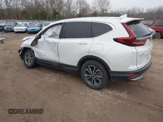 2020 Honda CR-V EX with VIN 5J6RW2H59LL027969, listed as a IAAI auction lot 41452386 with 45,448 mi miles. Bid and sale history available at carsss.com. Image 3.