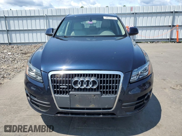 2011 Audi Q5 Premium Plus z VIN WA1LFAFP2BA017072, wystawiony jako Copart lot #58559215 z przebiegiem Nie podano mil oraz Czysty tytuł • Clean title. Historia ofert i sprzedaży dostępna na DreamBid. Obrazek 5.