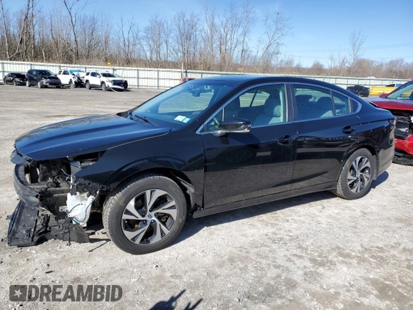 2022 Subaru Legacy Premium with VIN 4S3BWAD60N3012800, listed as a Copart auction lot 51457275 with 33,735 mi miles and Salvage title. Bid and sale history available at DreamBid. Image 1.