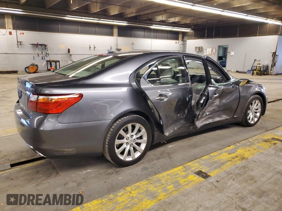 2012 Lexus LS 460 z VIN JTHCL5EF5C5012603, wystawiony jako Copart lot #79116934 z przebiegiem 112 763 mil mil oraz Szkoda całkowita • Salvage title. Historia ofert i sprzedaży dostępna na DreamBid. Obrazek 3.