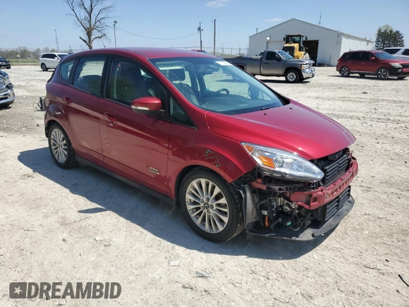 2017 Ford C-Max Energi SE with VIN 1FADP5EU5HL107180, listed as a Copart auction lot 51114384 with 66,382 mi miles. Bid and sale history available at carsss.com. Image 4.