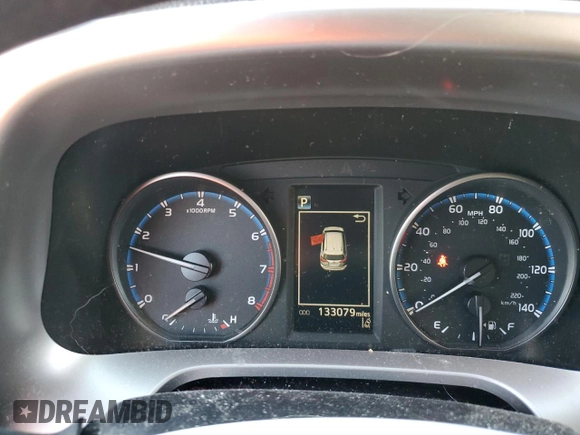 2018 Toyota RAV4 LE with VIN JTMBFREV4JD251520, listed as a Copart auction lot 48574485 with 133,079 mi miles and Salvage Title. Bid and sale history available at carsss.com. Image 9.
