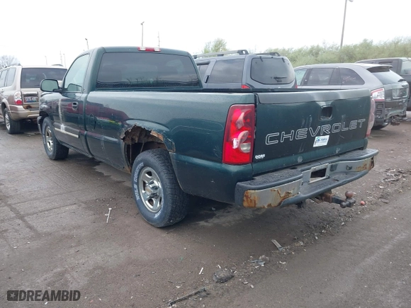 2003 Chevrolet Silverado 1500 with VIN 1GCEC14XX3Z163071, listed as a IAAI auction lot 41956115 with 89,749 mi miles. Bid and sale history available at carsss.com. Image 3.