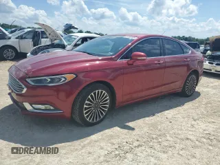 2017 Ford Fusion SE with VIN 3FA6P0H97HR111252, listed as a Copart auction lot 61725505 with 146,185 mi miles and Salvage title. Bid and sale history available at DreamBid. Image 1.