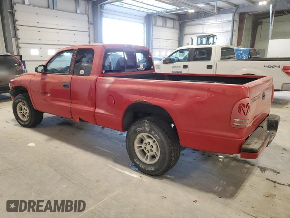 1999 Dodge Dakota SLT with VIN 1B7GG22X1XS295947, listed as a Copart auction lot 82611714 with Not Provided miles and Salvage Title. Bid and sale history available at carsss.com. Image 2.