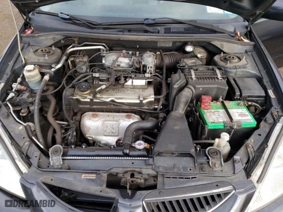 2004 Mitsubishi Lancer LS with VIN JA3AJ36E34U036316, listed as a Copart auction lot 87617655 with 140,855 mi miles and Salvage Title. Bid and sale history available at carsss.com. Image 11.