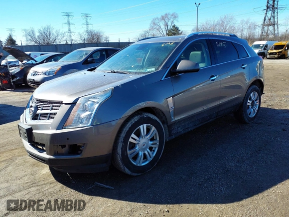 2012 Cadillac SRX Luxury Collection with VIN 3GYFNAE35CS549902, listed as a IAAI auction lot 41575145 with 201,054 mi miles and . Bid and sale history available at carsss.com. Image 2.
