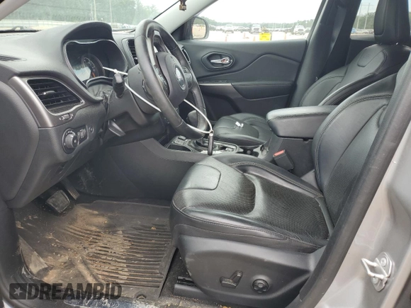 2019 Jeep Cherokee Limited with VIN 1C4PJLDB6KD278289, listed as a Copart auction lot 59856035 with 70,246 mi miles and Salvage title. Bid and sale history available at DreamBid. Image 7.