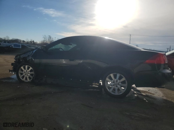 2007 Honda Accord Cpe EX-L with VIN 1HGCM82627A002047, listed as a Copart auction lot 43075515 with NaN miles and Salvage Title. Bid and sale history available at carsss.com. Image 2.