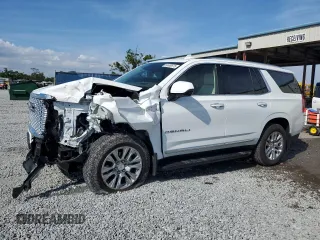 2024 GMC Yukon Denali with VIN 1GKS2DKL9RR135136, listed as a Copart auction lot 50688575 with 4,077 mi miles and Salvage Title. Bid and sale history available at carsss.com. Image 1.