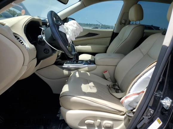 2020 Infiniti QX60 Luxe with VIN 5N1DL0MNXLC511342, listed as a Copart auction lot 56343925 with 81,962 mi miles and Salvage title. Bid and sale history available at DreamBid. Image 7.