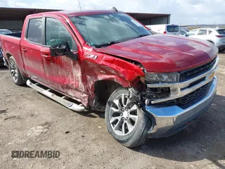 2021 Chevrolet Silverado 1500 LT z VIN 3GCUYDED6MG222752, wystawiony jako IAAI lot #41705299 z przebiegiem 77 093 mil mil oraz . Historia ofert i sprzedaży dostępna na DreamBid. Obrazek 1.