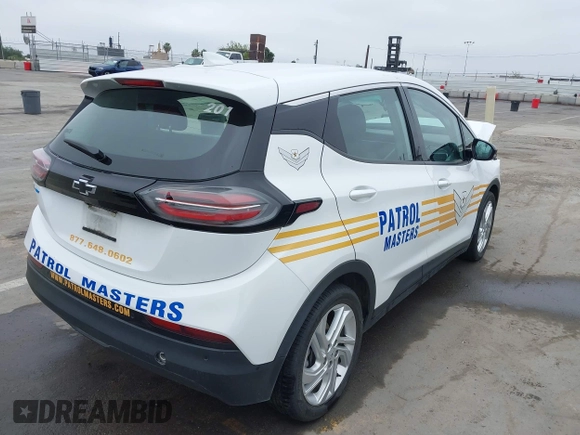 2023 Chevrolet Bolt EV 1LT with VIN 1G1FW6S08P4100397, listed as a IAAI auction lot 42450199 with 106,268 mi miles and . Bid and sale history available at DreamBid. Image 4.