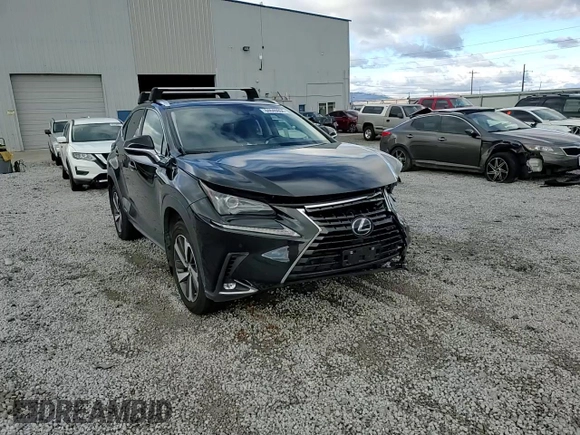 2021 Lexus NX with VIN JTJGJRDZ7M2166130, listed as a Copart auction lot 84649604 with 58,780 mi miles and Salvage Title. Bid and sale history available at carsss.com. Image 11.