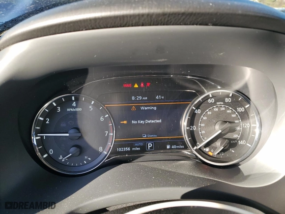 2020 Infiniti QX80 LUXE with VIN JN8AZ2NE9L9253431, listed as a Copart auction lot 49617135 with 102,356 mi miles and Salvage Title. Bid and sale history available at carsss.com. Image 9.