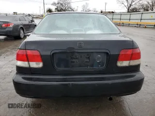 1998 Honda Civic LX with VIN 1HGEJ6579WL053784, listed as a Copart auction lot 47759575 with 298,142 mi miles and Salvage Title. Bid and sale history available at DreamBid. Image 6.