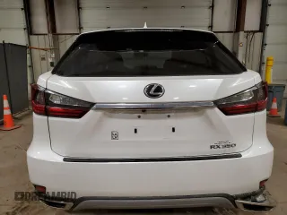 2022 Lexus RX 350 z VIN 2T2AZMDA5NC352133, wystawiony jako Copart lot #45860515 z przebiegiem 29 447 mil mil oraz Szkoda całkowita • Salvage title. Historia ofert i sprzedaży dostępna na DreamBid. Obrazek 6.