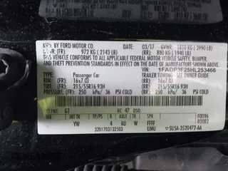 2017 Ford Focus SE z VIN 1FADP3F25HL253466, wystawiony jako IAAI lot #42303404 z przebiegiem 89 779 mil mil oraz . Historia ofert i sprzedaży dostępna na DreamBid. Obrazek 9.