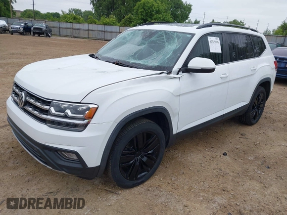 2020 Volkswagen Atlas SE with VIN 1V2WR2CA6LC502996, listed as a IAAI auction lot 42345898 with 94,627 mi miles and . Bid and sale history available at DreamBid. Image 2.