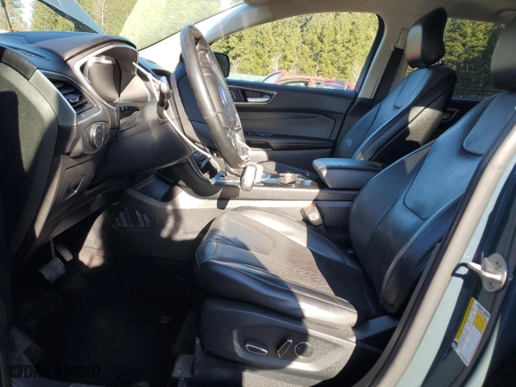 2016 Ford Edge Titanium with VIN 2FMPK4K9XGBC53133, listed as a Copart auction lot 44601205 with 105,454 mi miles and Salvage Title. Bid and sale history available at carsss.com. Image 7.