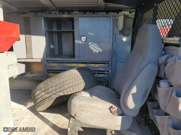 2009 Chevrolet Express Cargo Van with VIN 1GCFG15X491110333, listed as a Copart auction lot 88082765 with 77,188 mi miles and Salvage Title. Bid and sale history available at carsss.com. Image 11.
