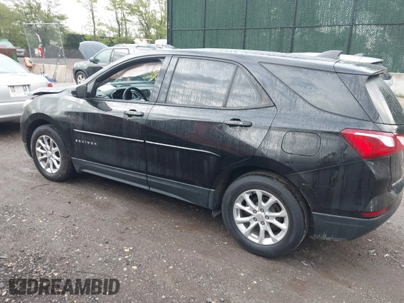 2019 Chevrolet Equinox LS with VIN 3GNAXHEV6KL202180, listed as a IAAI auction lot 42193296 with 42,567 mi miles and . Bid and sale history available at carsss.com. Image 3.