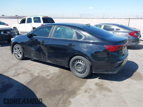 2019 Kia Forte S with VIN 3KPF34AD2KE047339, listed as a IAAI auction lot 42099823 with 63,814 mi miles. Bid and sale history available at carsss.com. Image 3.