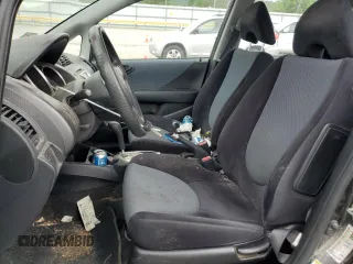 2008 Honda Fit with VIN JHMGD38458S004152, listed as a Copart auction lot 57236925 with 154,411 mi miles and Salvage title. Bid and sale history available at DreamBid. Image 7.
