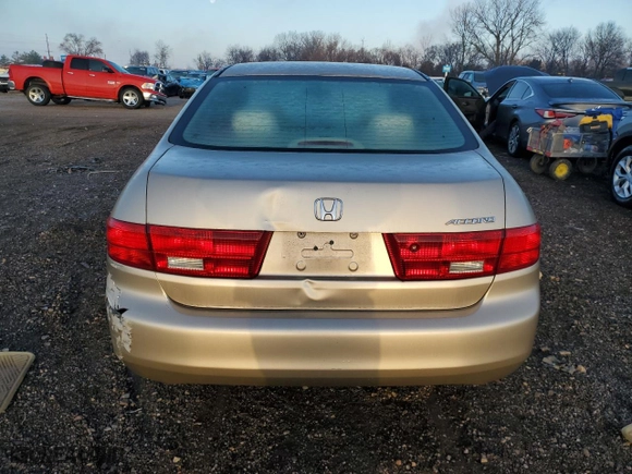 2005 Honda Accord Sdn DX with VIN 1HGCM56185A180409, listed as a Copart auction lot 83900374 with 124,671 mi miles and Salvage Title. Bid and sale history available at carsss.com. Image 6.