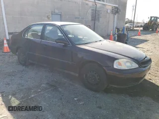 2000 Honda Civic LX with VIN 1HGEJ6670YL027527, listed as a Copart auction lot 47775855 with 178,595 mi miles and Salvage Title. Bid and sale history available at DreamBid. Image 4.